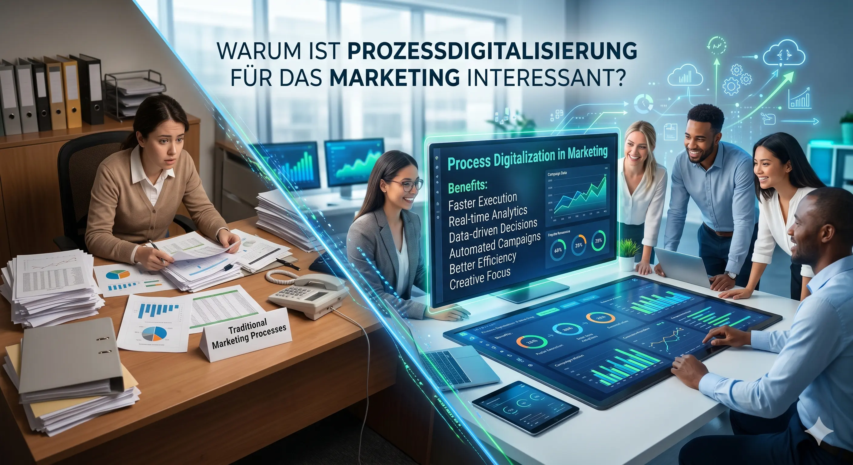 Prozessdigitalisierung für das Marketing